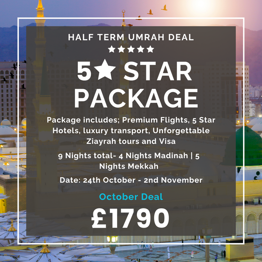 October Half Term 5🌟Package Deal
